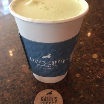 Kaldi's Coffee - Matcha green tea with almond milk - Coffee Roasteries Near Me - Clayton, Missouri Kaldi's Coffee - Matcha green tea with almond milk - Coffee Roasteries Near Me - Clayton, Missouri