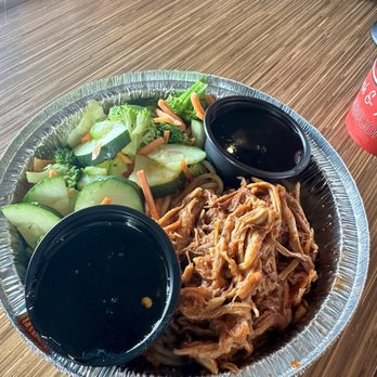 Rumbi Island Grill - Sweet pork with veggies - Caribbean Near Me - Bountiful, Utah Rumbi Island Grill - Sweet pork with veggies - Caribbean Near Me - Bountiful, Utah