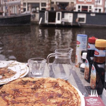 The Pancake Bakery - Canal seating with chicken+cheese pancakes - Pancakes Near Me - Amsterdam, New Hampshire The Pancake Bakery - Canal seating with chicken+cheese pancakes - Pancakes Near Me - Amsterdam, New Hampshire