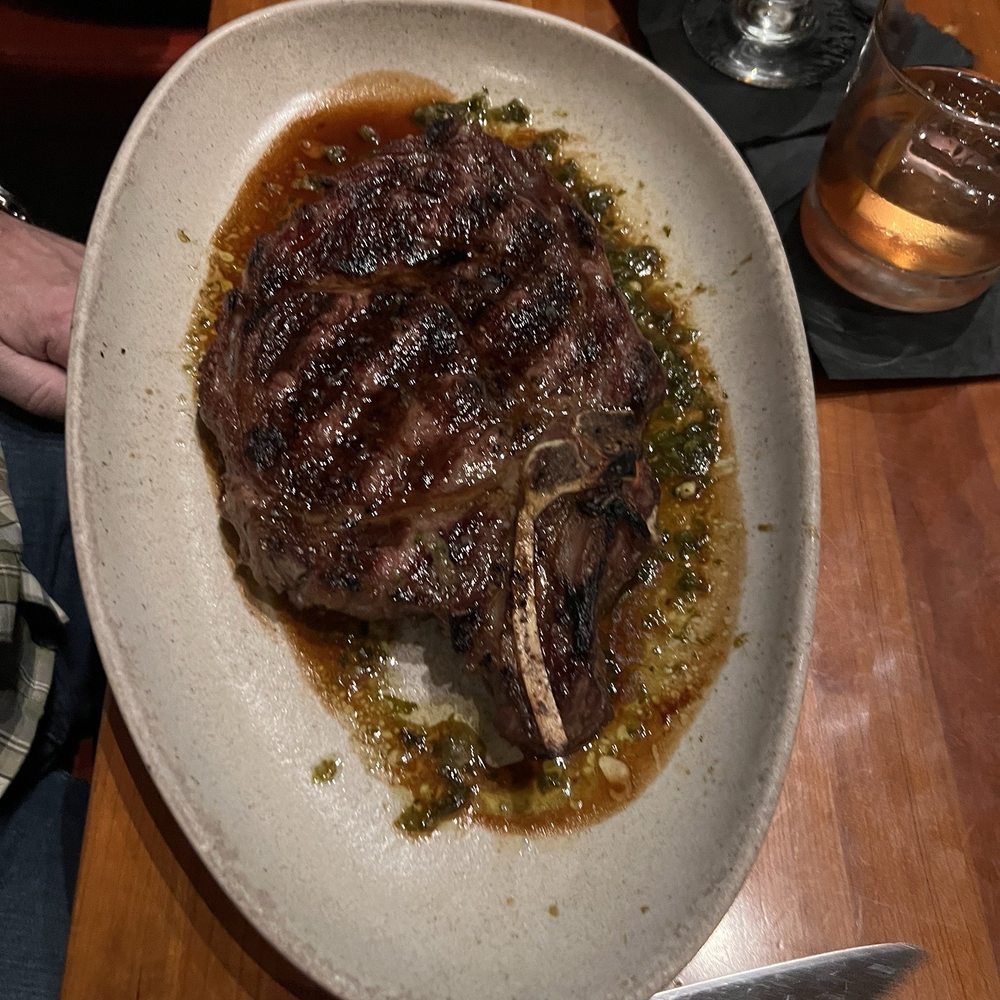 Roaring Fork - 22 oz. Bone-In Ribeye - New American Near Me - Austin, Texas