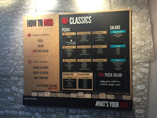 Menu photo 5 MOD Pizza Lynnwood, WA Menu photo 5 MOD Pizza Lynnwood, WA