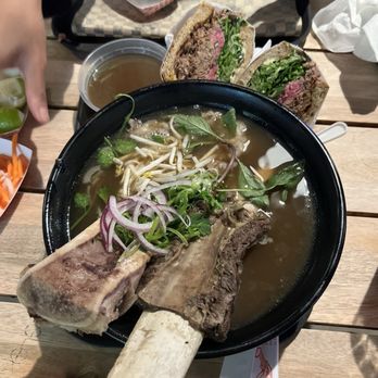 And Broth - The house broth, with the Pho Brisket on Rye - Asian Fusion Near Me - Glendora, California And Broth - The house broth, with the Pho Brisket on Rye - Asian Fusion Near Me - Glendora, California