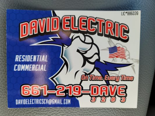 David Electric Logo
