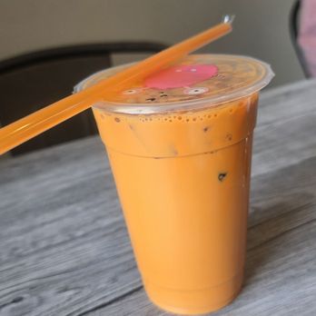 K-Towne Kitchen - 16oz. Thai Tea - Korean Near Me - Mount Laurel, New Jersey
