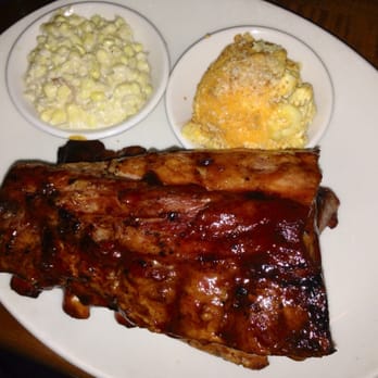 The Pit - Full rack of baby back ribs, creamed corn and mac n cheese - Barbeque Near Me - Raleigh, North Carolina The Pit - Full rack of baby back ribs, creamed corn and mac n cheese - Barbeque Near Me - Raleigh, North Carolina