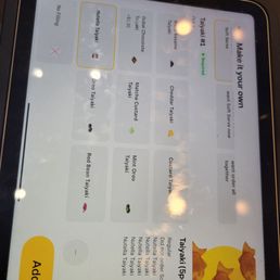Menu ipad to order Menu ipad to order