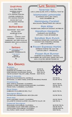 Menu photo 8 Captain Craig's Restaurant Tavernier, FL Menu photo 8 Captain Craig's Restaurant Tavernier, FL