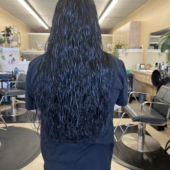 Hair By Michele Keith - The picture doesn't do it justice, my hair is now completely even & I couldn't be happier! - Hair Stylists Near Me - Newcastle Ca, California Hair By Michele Keith - The picture doesn't do it justice, my hair is now completely even & I couldn't be happier! - Hair Stylists Near Me - Newcastle Ca, California