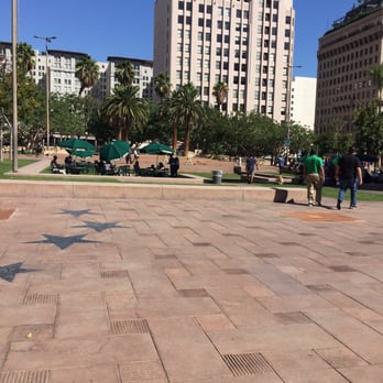 Pershing Square - Grass area - Parks Near Me - Los Angeles, California