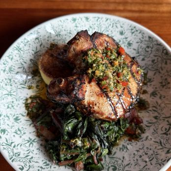Old Ebbitt Grill - Duroc Pork Chop - Bars Near Me - Washington, DC, District of Columbia
