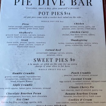 Pie Dive Bar - The Thanksgiving and Steak pie are delicious. - Dive Bars Near Me - Snohomish, Washington