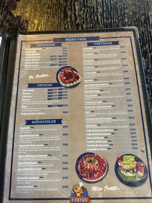 Menu photo 1 Azotea La Paz, BCS