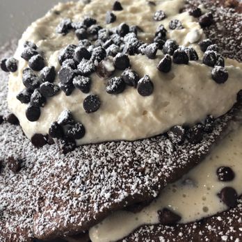 Cafe Madison - This was a Special: cannoli pancakes - New American Near Me - Albany, New York