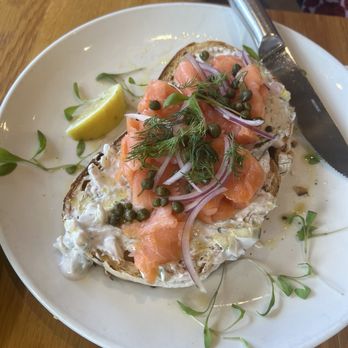 Poached Kitchen - Smoked Salmon Toast - Breakfast & Brunch Near Me - Irvine, California