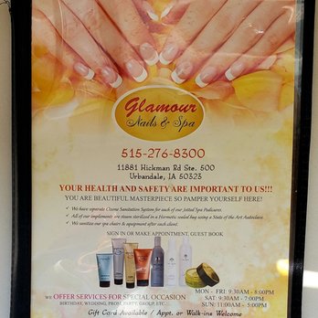 Glamour Nails & Spa - Menu - Nail Salons Near Me - Urbandale, Iowa Glamour Nails & Spa - Menu - Nail Salons Near Me - Urbandale, Iowa