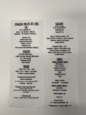 Menu photo 7 More Than Q Princeton, NJ