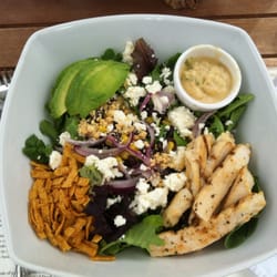 Okanagan Center Patio Cafe - Santa Fe salad
