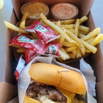 The Win-Dow Long Beach - Double cheese burger. Good and juicy! - Burgers Near Me - Long Beach, California The Win-Dow Long Beach - Double cheese burger. Good and juicy! - Burgers Near Me - Long Beach, California