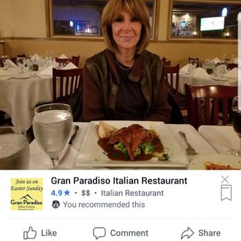 Gran Paradiso - Italian Near Me - Island Park, New York Gran Paradiso - Italian Near Me - Island Park, New York