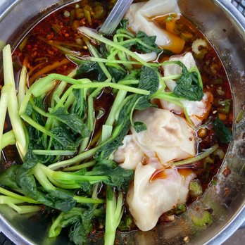 XLB Kitchen - Spicy Shrimp Wontons - Szechuan Near Me - Cupertino, California XLB Kitchen - Spicy Shrimp Wontons - Szechuan Near Me - Cupertino, California