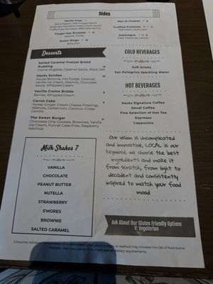 Menu photo 7 Heck’s Cafe Beachwood, OH