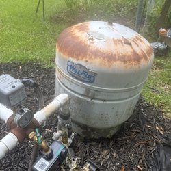 Perry's Pump Repair - Old pressure tank