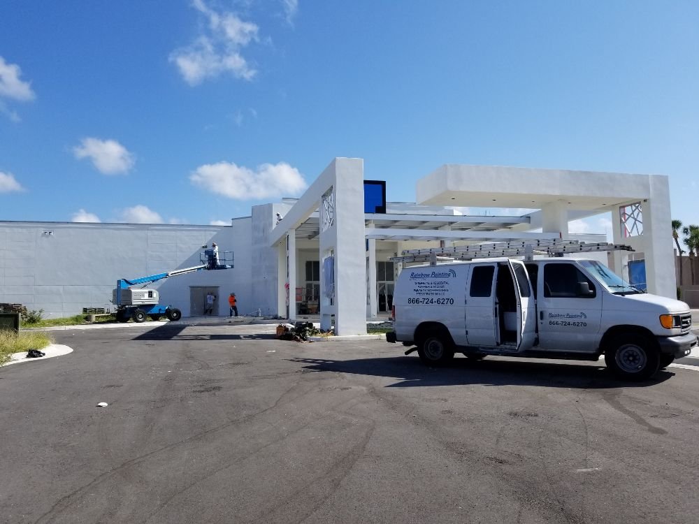 Slide of Rainbow Painting Group