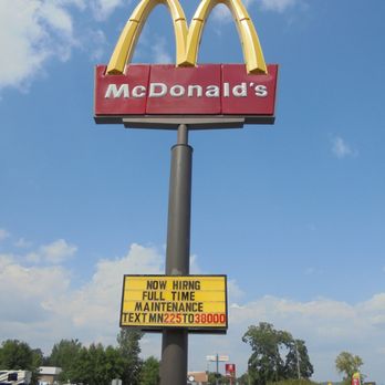 McDonald's - Main sign. - Coffee & Tea Near Me - Garrison, Minnesota