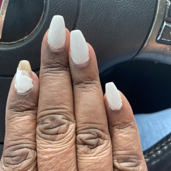 Magic Nails Salon - Look at this . I should be due a refund. They ripping people off. - Nail Salons Near Me - South Hill, Virginia