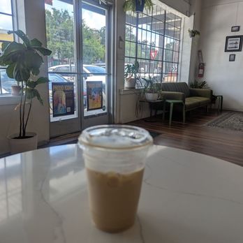 Bright Coffee - Banana milk latte - Coffee & Tea Near Me - San Antonio, Texas