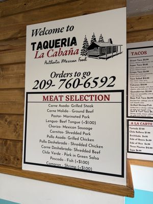 Menu photo 7 Taqueria La Cabana Murphys, CA Menu photo 7 Taqueria La Cabana Murphys, CA