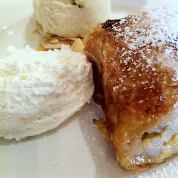 Naschmarkt - Campbell - Apple strudel with almond ice cream. Very authentic and oh so great. - Austrian Near Me - Campbell, California Naschmarkt - Campbell - Apple strudel with almond ice cream. Very authentic and oh so great. - Austrian Near Me - Campbell, California