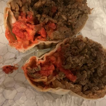 Fatima's Grill - Hot Cheetos Beef Burrito - Mediterranean Near Me - Downey, California
