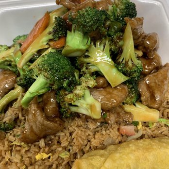 Tray's Garden - Beef with broccoli dinner - Chinese Near Me - Columbia, Kentucky Tray's Garden - Beef with broccoli dinner - Chinese Near Me - Columbia, Kentucky