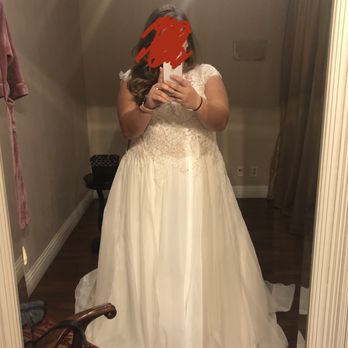 Angelica's Custom Tailors - Original fit when I picked up the dress - Sewing & Alterations Near Me - Campbell, California