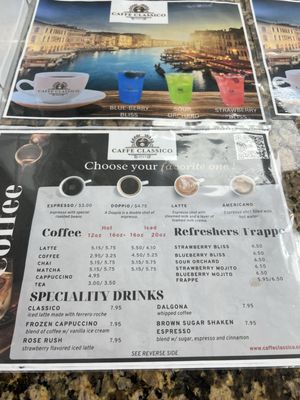 Menu photo 6 Caffe Classico Pompton Plains, NJ