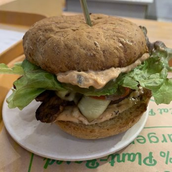 Next Level Veggie Grill - All-American Burger with Special Sauce (House-made) - Burgers Near Me - Portland, Oregon