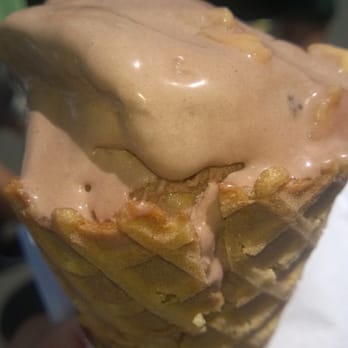 Hammond's Gourmet Ice Cream - Chocolate Macadamia Ice Cream in a Waffle Cone - Ice Cream & Frozen Yogurt Near Me - San Diego, California Hammond's Gourmet Ice Cream - Chocolate Macadamia Ice Cream in a Waffle Cone - Ice Cream & Frozen Yogurt Near Me - San Diego, California