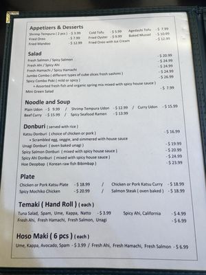 Menu photo 7 Sushi Spot Aiea, HI