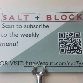 Salt + Block - When I first went they didn't have a yelp location so I couldn't check in, so grabbed this to remember the place. - Salad Near Me - Atlanta, Georgia