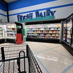 Community Super Market - Dairy section