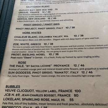Buzz's - Wine list - Steakhouses Near Me - Kailua, Hawaii Buzz's - Wine list - Steakhouses Near Me - Kailua, Hawaii