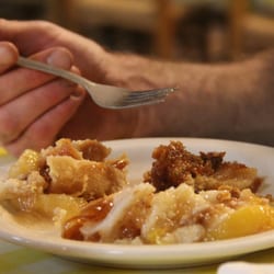 Butter Churn Restaurant - 2 kinds of cobbler & pecan pie.