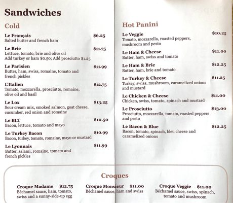 Menu photo 2 La Française Bakery Breckenridge, CO Menu photo 2 La Française Bakery Breckenridge, CO