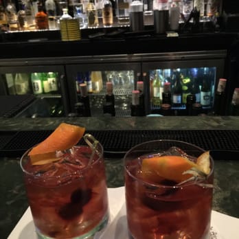 AnQi Bistro - Twin Old Fashions made with Templeton Rye and Luxardo Cherries. Yum - Asian Fusion Near Me - Costa Mesa, California AnQi Bistro - Twin Old Fashions made with Templeton Rye and Luxardo Cherries. Yum - Asian Fusion Near Me - Costa Mesa, California