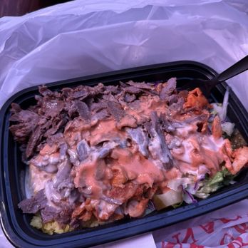 Istanbul Mediterranean Halal - Mixed Döner (Beef&Lamb and Chicken Shawarma) Rice Bowl - Mediterranean Near Me - Las Vegas, Nevada