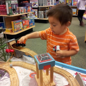 Barnes & Noble Booksellers - Drew has fun in the children's section - Bookstores Near Me - Riverside, California