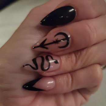 The Nails Center - Perfect Custom witch stilettos @thenailscenter love it!! - Nail Salons Near Me - Simi Valley, California The Nails Center - Perfect Custom witch stilettos @thenailscenter love it!! - Nail Salons Near Me - Simi Valley, California