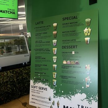 True Matcha - Menu - Coffee & Tea Near Me - Las Vegas, Nevada