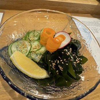 Fillet Sushi - Cucumber seaweed salad - Sushi Bars Near Me - Monrovia, California